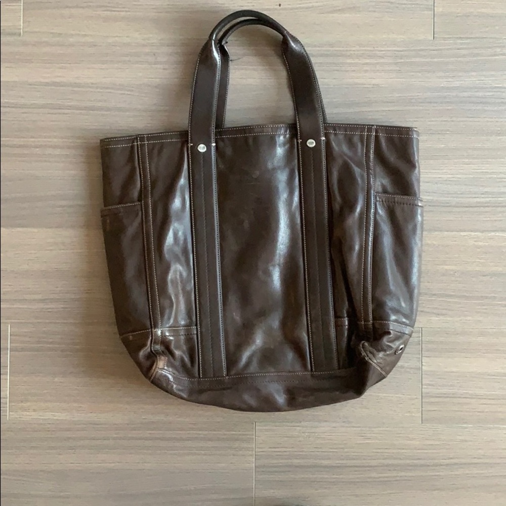 Coach men’s leather tote